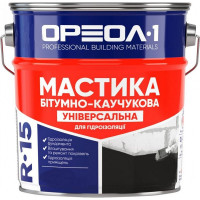 Мастика бітумно-каучукова "УНІВЕРСАЛЬНА" "Ореол-1" 20 кг