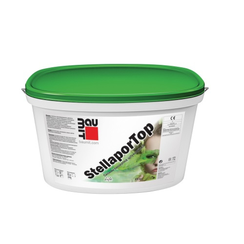 Штукатурка силікон-силікатна Baumit StellaporTop 1,5К, 25кг
