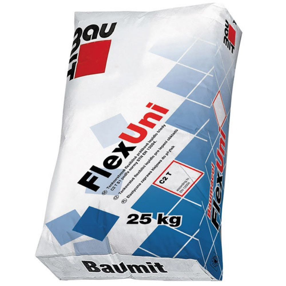 Клей Baumit FlexUni для плитки еластичний, 25кг