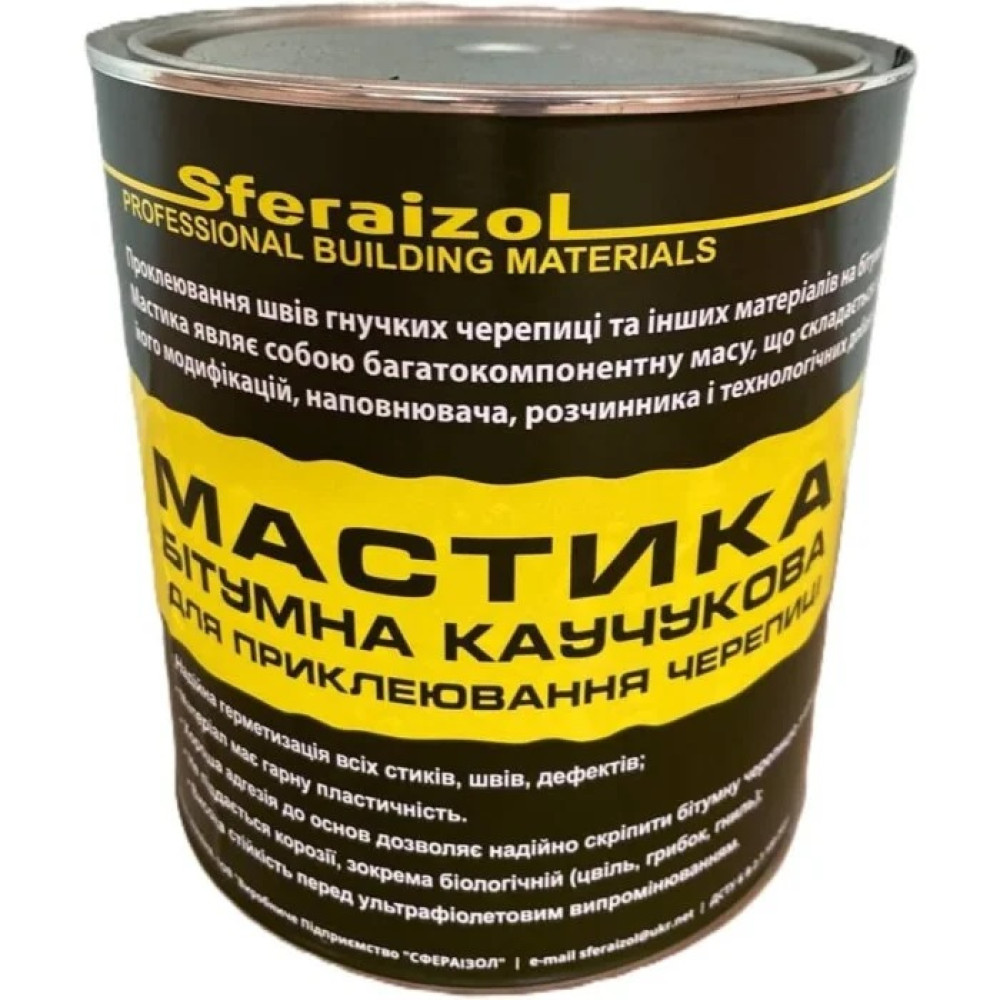 Мастика Sferaizol для приклеювання черепиці, 10кг
