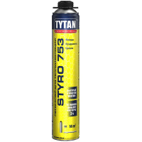 Універсальний піно-клей TYTAN O2 Styro 753 GUN, 750мл