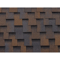 Бітумна черепиця BTM Shingle Dragon Мідно-кавова