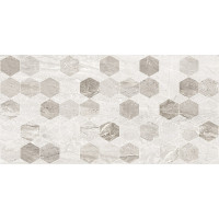 Керамическая плитка Golden Tile для стен, коллекция Marmo Milano Гексагон 300*600мм