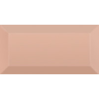 Керамічна плитка Golden Tile для стін, колекція Metrotiles Рожевий 100*200мм