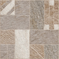 Керамічна плитка Golden Tile для підлоги, колекція Misto Mattone Коричневий 400*400мм