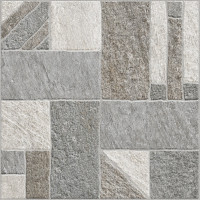 Керамическая плитка Golden Tile для пола, коллекция Misto Mattone Серый 400*400мм