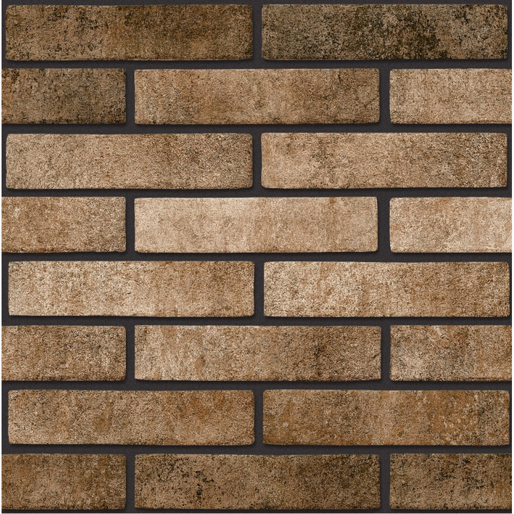 Керамічна плитка Golden Tile для стін, колекція Seven tones Помаранчевий 250*60*6мм