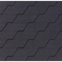 Бітумна черепиця Iko, колекція ArmourShield PLUS (АрмурШелд ПЛЮС) Чорний