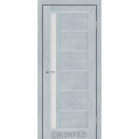 Двері ТМ "KORFAD", колекція "CRYSTAL ПВХ", модель Octavia (скло сатин)