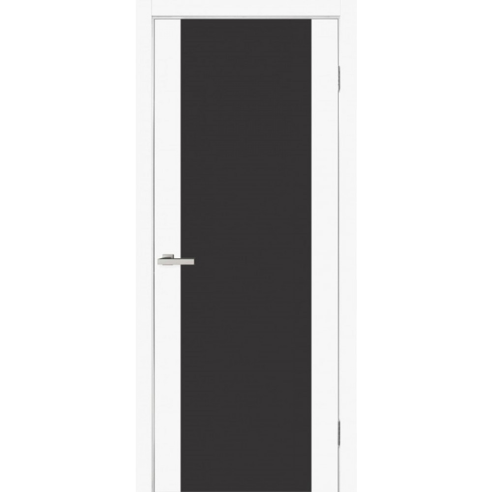Двері ТМ "ОМіС" Cortex Gloss (triplex чорний) Silk Matt