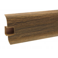 Плінтус ТМ "Premium Decor" матовий - 366 Дуб обпалений