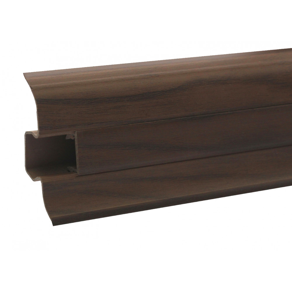 Плінтус ТМ "Premium Decor" матовий - 285 Горіх морений