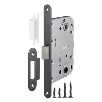 Защёлка врезная ARMADILLO LH 96-50 UK GR Графит Box