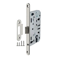 Корпус врезного замка ARMADILLO LH 85-50 UK SN (матовый никель) Box