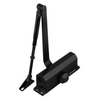 Дверной доводчик FUARO DC20-5 (DC-205) BL до 120 кг (черный)