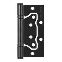 Петля универсальная без врезки IN4500W BL (500-2BB 100x2,5) черный матовый