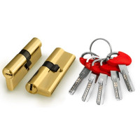 Цилиндровый механизм FUARO (D-PRO502) D-PRO5002 Knob 68 (26+10+32) PB латунь 5Key