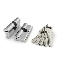 Циліндровий механізм FUARO (R600/70) R6000Key70(30+10+30) CP хром 5Key