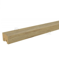 Панно із декоративних рейок ТМ "Floor Decor" 40*16*2750мм, колір дуб галицький