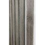 Панно із декоративних рейок ТМ "Floor Decor" 40*16*2750мм, колір цемент
