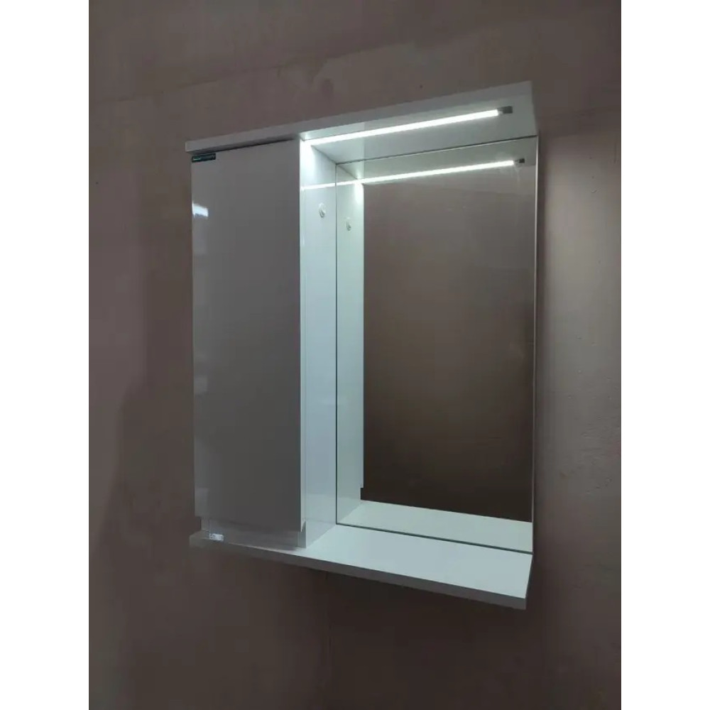 Дзеркало 1, ручка Optima, ліве, LED (550 мм)