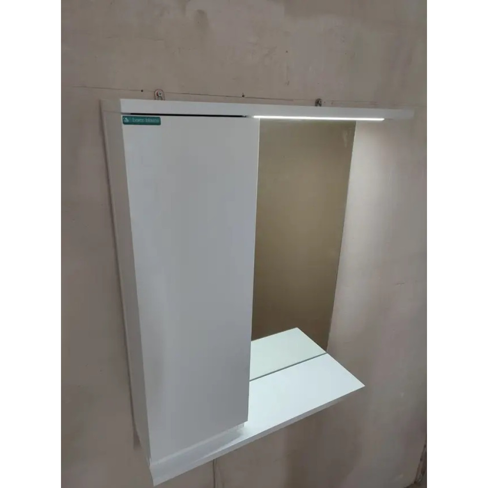 Дзеркало 1, ручка Optima, ліве, LED (550 мм)