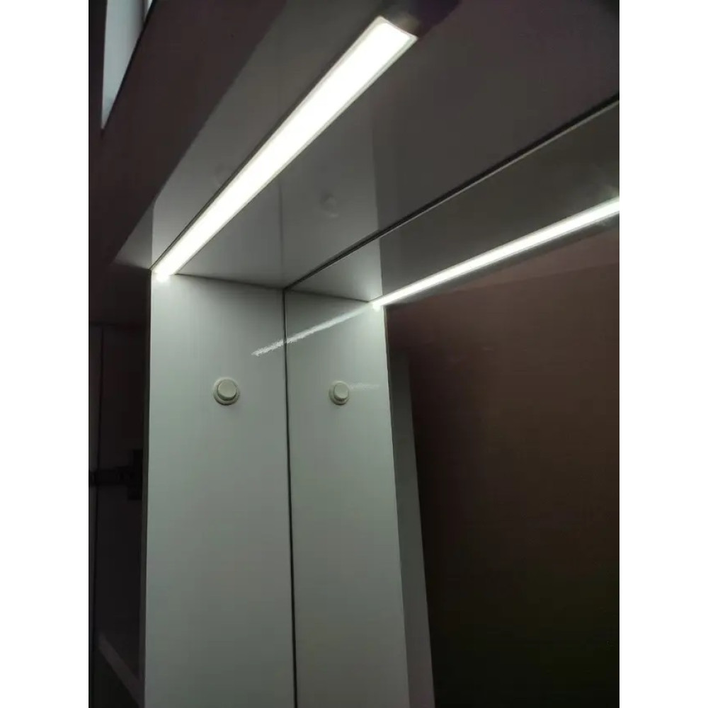Дзеркало 1, ручка Optima, ліве, LED (550 мм)