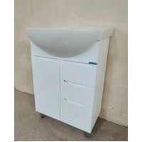 Тумба в санвузол SOLAS Т-7, ручка Aqua (560 мм)