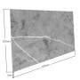 Самоклеюча стінова PET-плитка 600*300*2мм (SW-00001683)