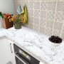 Пленка самоклеящаяся зелено-красный мрамор 0,45*10м (SW-00001272)