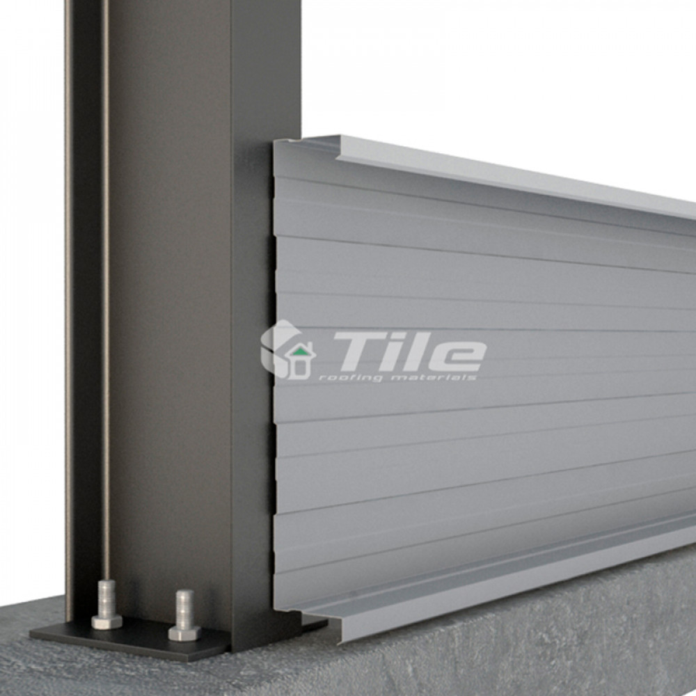 Сталева стінова касета Tile (Тайл) ВСК-2 160х600 мм