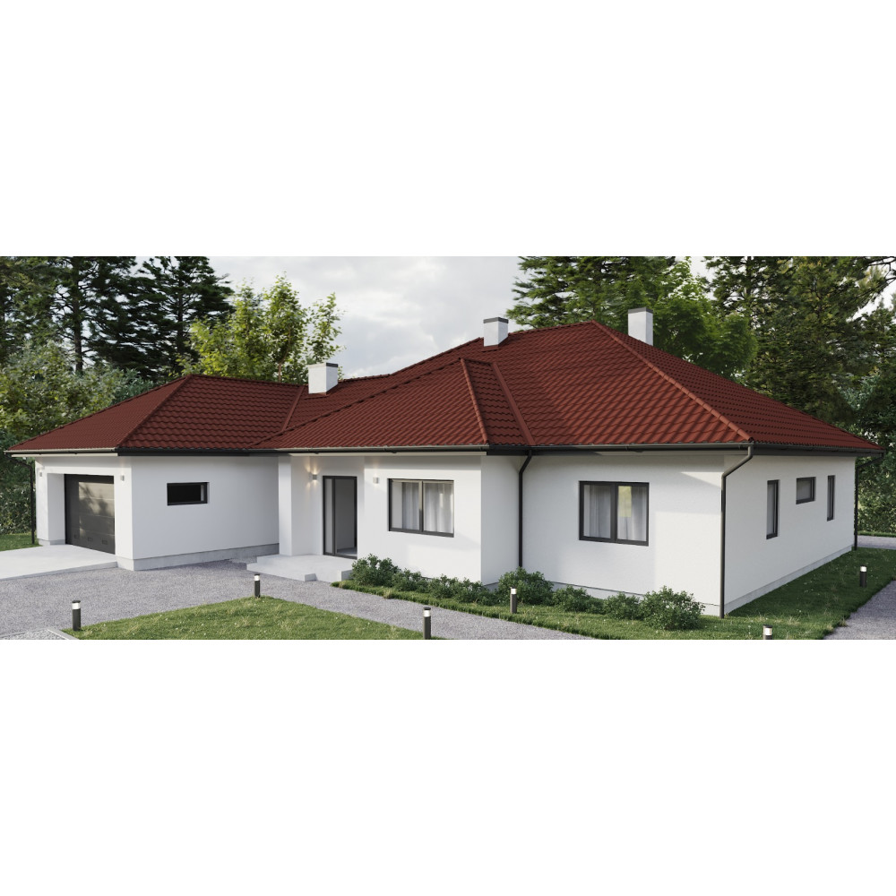 Металочерепиця Tile "Модерн" поліестер
