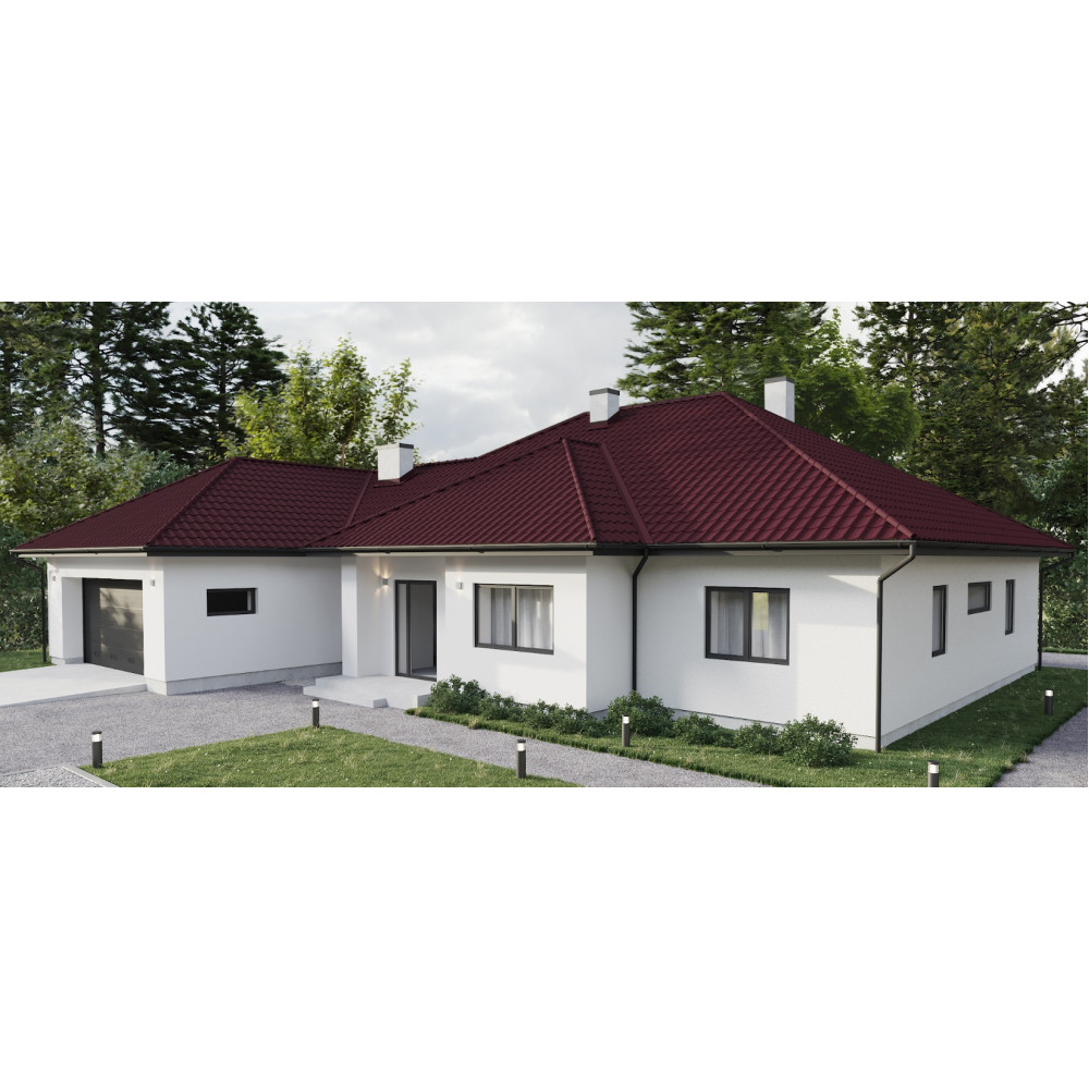 Металочерепиця Tile "Елегант" поліестер