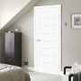 Двері ТМ "ОМіС" Cortex Deco 10 ЧС (чорне скло) Silk Matt